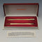 British vintage Conway Stewart pencil and ballpoint pen set with case and instructions